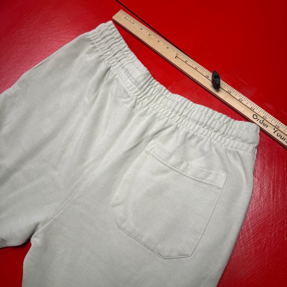 GIGGLY SQUAD PALE YELLOW WARM UPS TRACK PANTS I LET THE DAY GET AWAY FROM ME - Picture 3 of 7